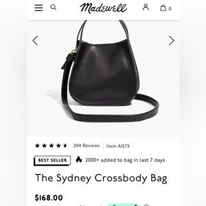 Madewell Sydney Crossbody bag